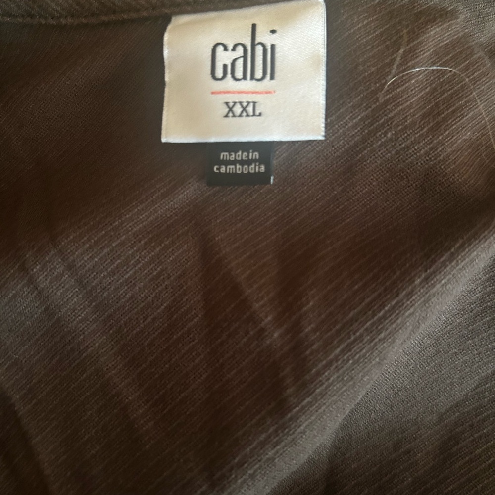 CAbi Academy Utility Blazer with Asymmetrical Zipper - Picture 4 of 8